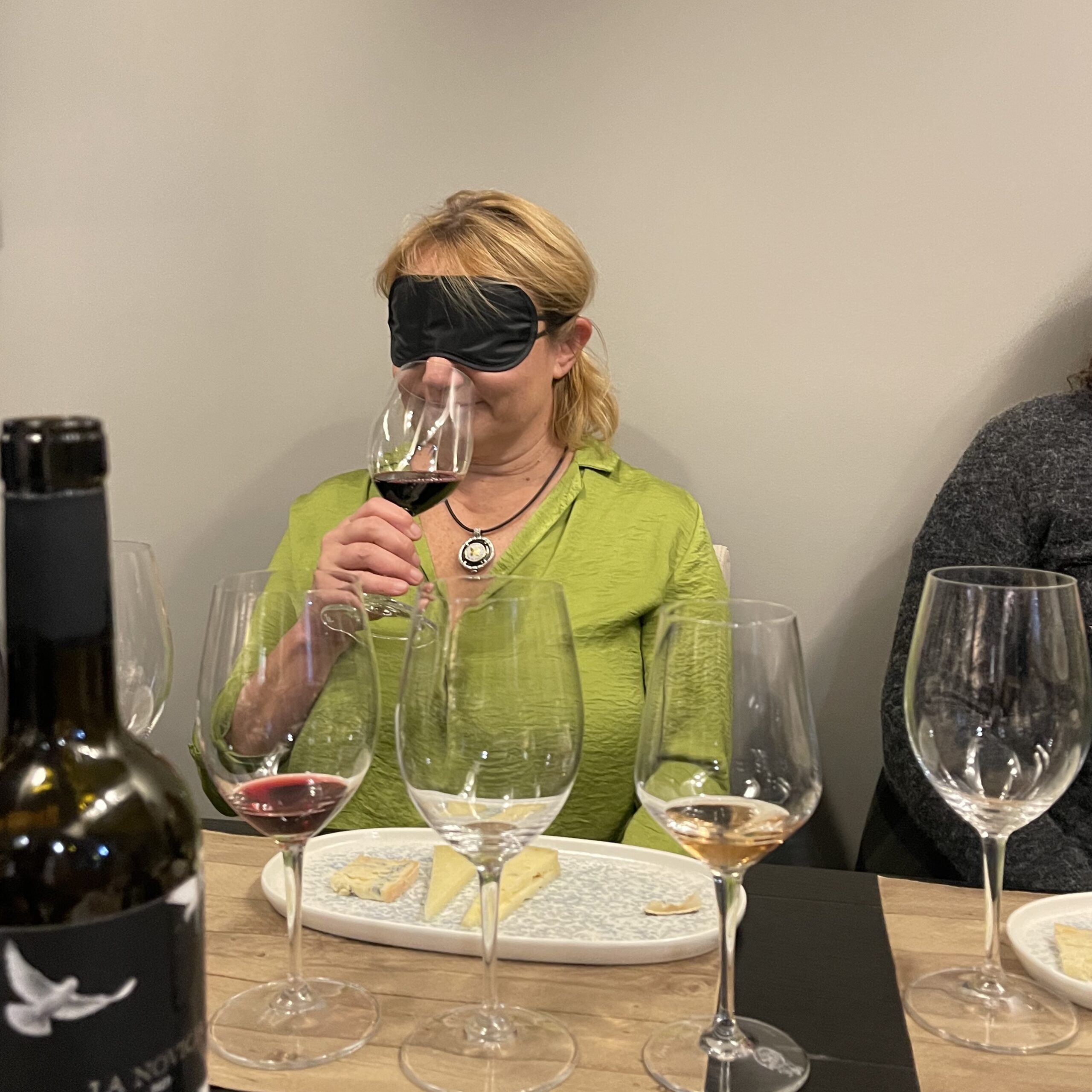 Agnes Nemeth blind tasting at Wines and Copas, Barcelona
