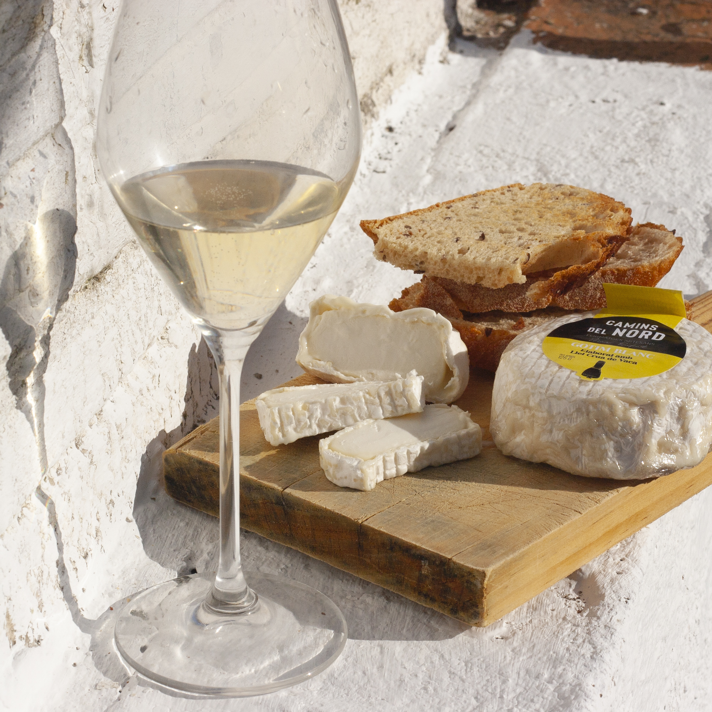 Camins de Nord artisan cheese and cava, Penedes, Spain, Sant Sadurní d'Anoia